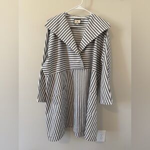 Tuckernuck French Blue Striped Sloane Dress Women’s Size XXXL